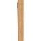 Ekena Millwork Thorton Block Smooth Bracket, Western Red Cedar, 5 1/2"W x 40"D x 40"H BKT06X40X40THR05SWR - alternate 3